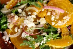 Beet Orange Fennel Arugula Salad
