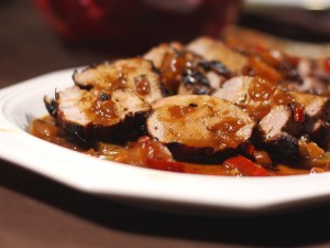 Grilled Pork 小女孩啪啪啪视频 With 妹妹啪啪视频 Onions