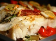 Chilean Sea Bass Pan Closeup